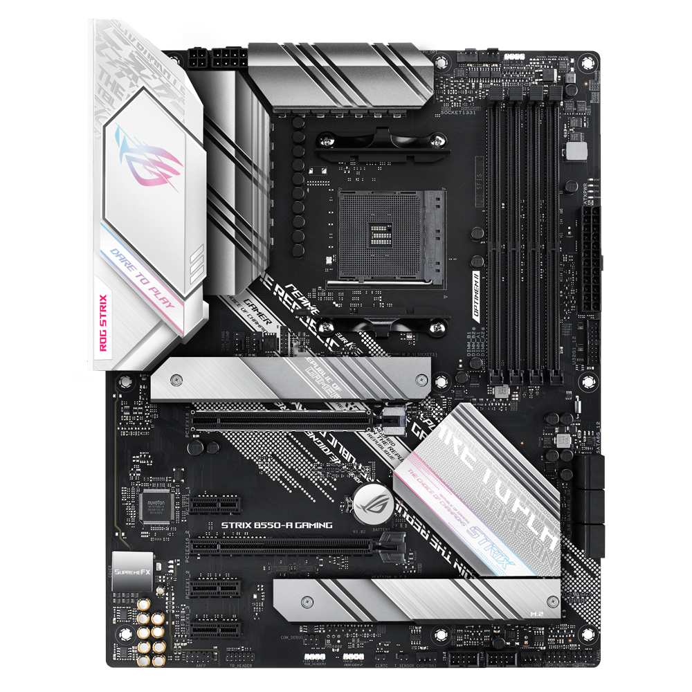 CPU ROG STRIX B550-A GAMING Ryzen 7 5700X3D PCIe 4.0対応・2.5G LAN装備、ATXマザーボード「ROG STRIX B550-A